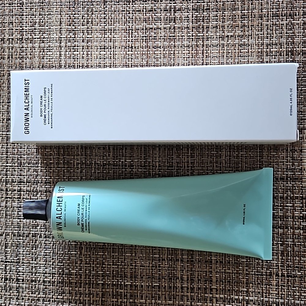 Grown Alchemist Organic Body Cream Lotion New 4.05 fl oz